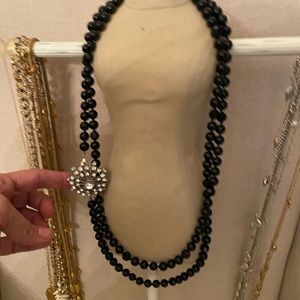 Stella & Dot statement necklace with broach